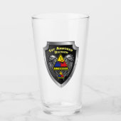 1ste gepantserde divisie "Oude rondes" scharrelsch Glas (Voorkant)