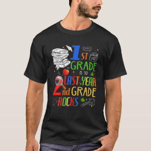 1ste graad is het tweede jaar oud . t-shirt
