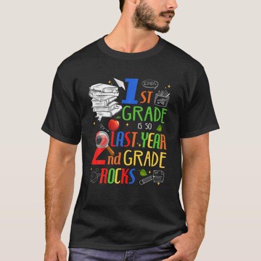 1ste graad is het tweede jaar oud . t-shirt (Voorkant)