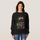 1ste graad Unicorn Magische 1ste Grade Trui (Voorkant volledig)