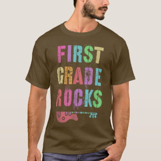 1ste GRADE ROCKS Student leraar team Rockstar FIRS T-shirt