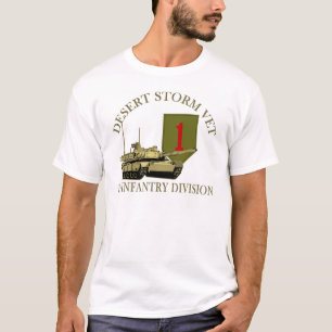1ste ID Desert Storm Vet T-shirt