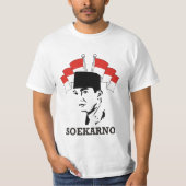 1ste Indonesische President T-shirt (Voorkant)