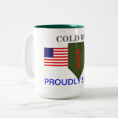 1STE INFANTRY DIVISION KOUDE WAR MOK (Voorkant links)