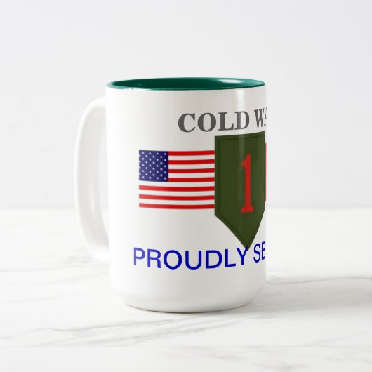 1STE INFANTRY DIVISION KOUDE WAR MOK (Voorkant links)