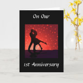 **1ste JUBILEUM** DANS VOOR DE REST VAN ONZE LEVEN Kaart (Gele Bloem)