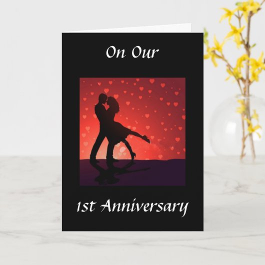 **1ste JUBILEUM** DANS VOOR DE REST VAN ONZE LEVEN Kaart (Gele Bloem)