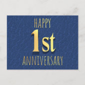 1ste Jubileum Feestdagenkaart (Voorkant)