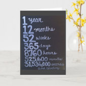 1ste JUBILEUM OP MIJN LIEFJE "VOOR DE REST VAN ONZ Kaart (Gele Bloem)