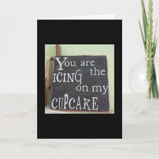 1ste JUBILEUM - U R DE KIJK OP MIJN CUPCAKE Kaart (Voorkant)