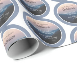 1ste Jubileum van de coördinatiecongraten Cadeaupapier