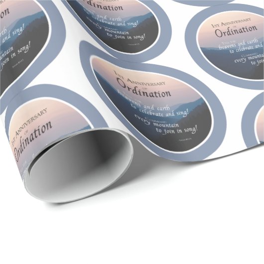 1ste Jubileum van de coördinatiecongraten Cadeaupapier (Rol Hoek)