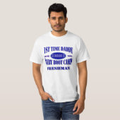 1STE KEER DADDY - BABY BOOT CAMP T-SHIRT (Voorkant volledig)