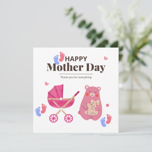 1ste Moederdag - Speciale dochter - Baby (Staand voorkant)