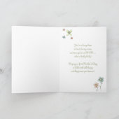 1ste Moederdag - Speciale nicht - Baby vervoer Kaart (Binnen)