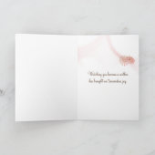 1ste Moederdag vrouw met Pet van strand Kaart (Binnen)