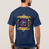 1ste New York Veteran Cavalry T-shirt (Achterkant)