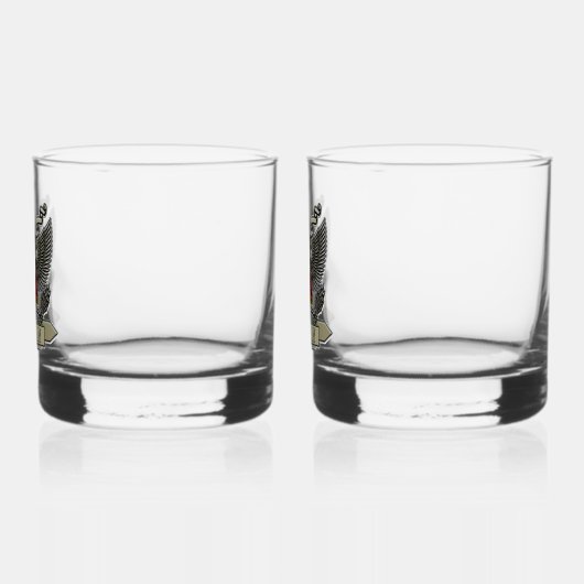 1ste pantserdivisie veteraan whisky glas (Links)