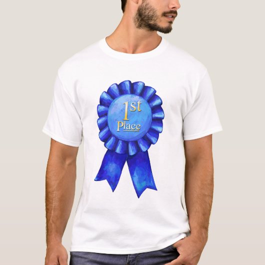 1ste plaats lint t-shirt (Voorkant)