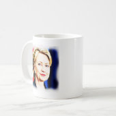 1ste President van de Vrouw Hillary Clinton 2016_ Koffiemok (Voorkant links)