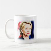 1ste President van de Vrouw Hillary Clinton 2016_ Koffiemok (Links)
