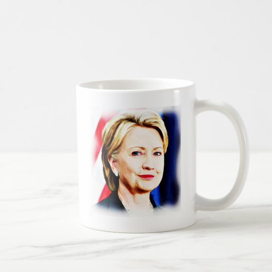 1ste President van de Vrouw Hillary Clinton 2016_ Koffiemok (Rechts)
