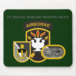 1STE SPECIALE WARFARE-OPLEIDINGSGROEP MOUSEPAD MUISMAT