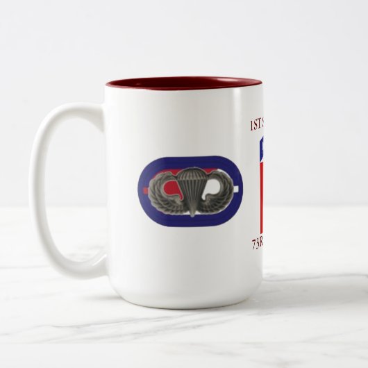 1STE SQUADRON 73RD CAVALRY-MOK TWEEKLEURIGE KOFFIEMOK (Links)