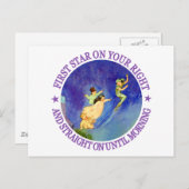 1STE STAR rechts, RECHTSTREEKS TOT MORGEN Briefkaart (Voorkant / Achterkant)