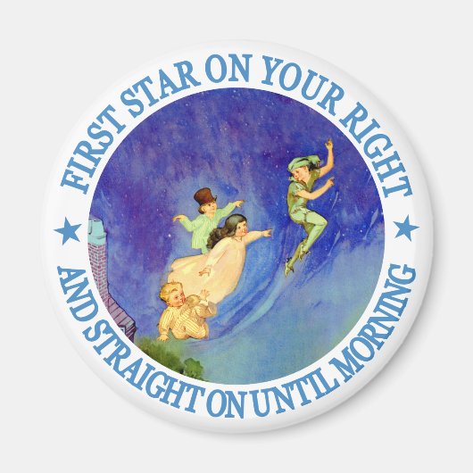 1STE STAR rechts, RECHTSTREEKS TOT MORGEN Magneet (Voorkant)