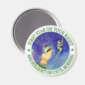 1STE STAR rechts, RECHTSTREEKS TOT MORGEN Magneet (Voorkant / Achterkant)