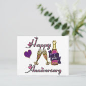 1ste. Verjaardag Briefkaart (Staand voorkant)