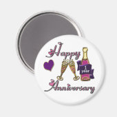 1ste. Verjaardag Magneet (Voorkant / Achterkant)