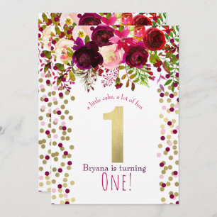 1ste verjaardag van de goudbloem van de partij Gol Kaart