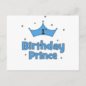 1ste verjaardag van de prins briefkaart (Voorkant)
