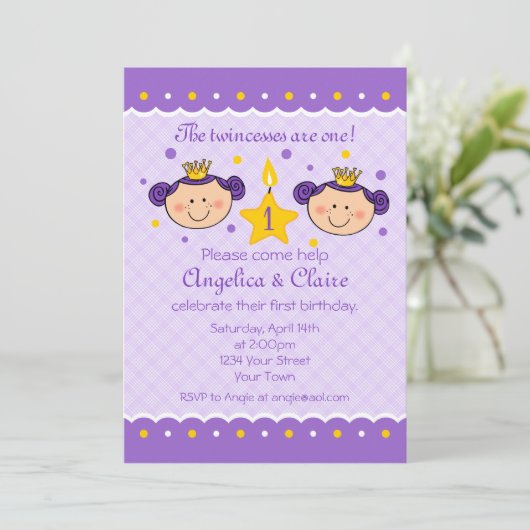 1ste verjaardag van de uitnodiging van de Partij v (Staand voorkant)