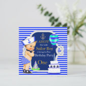 1ste verjaardag van de zeemacht van de zeemacht kaart (Staand voorkant)