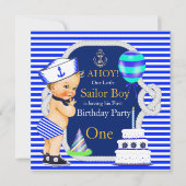 1ste verjaardag van de zeemacht van de zeemacht kaart (Voorkant)
