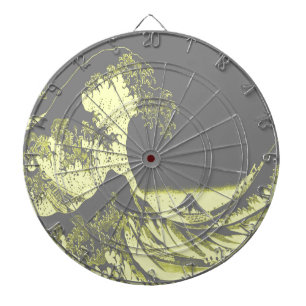 1thegreatwaveredblackbig-003 dartbord