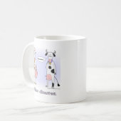 1TSHIRT_udders1 Koffiemok (Voorkant links)