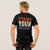 1VolkVlagLand Tri-Blend Shirt (Achterkant volledig)