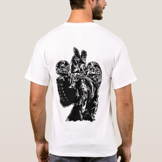 1wielburen bouwen je eigen zin t-shirt (Achterkant)