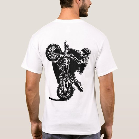 1wielvilons bouwen Uw Eigen Wiekstunt T-shirt (Achterkant)