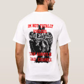 1wielvilons handgetekend, volledig nutteloos shirt (Achterkant)