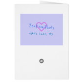 1WINTER WOODLAND PEACE KAART (Achterkant)