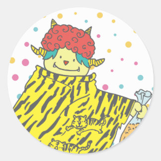 2月 モンスターシール 6枚入り RONDE STICKER