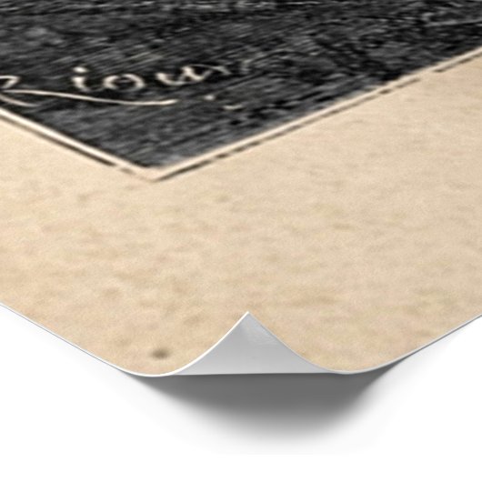 20000 liga onder de Zee Frontispiece 1871 Poster (Hoek)