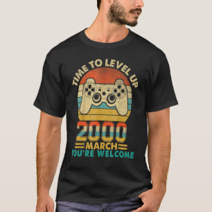 2000 22 jaar oude videoband 22th B T-shirt
