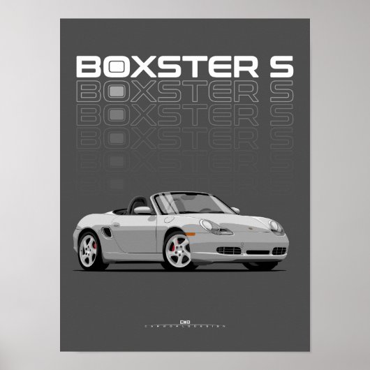 2000 Boxter S Poster (Voorkant)