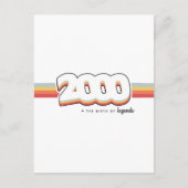 2000 De geboorte van legenden Briefkaart (Voorkant)